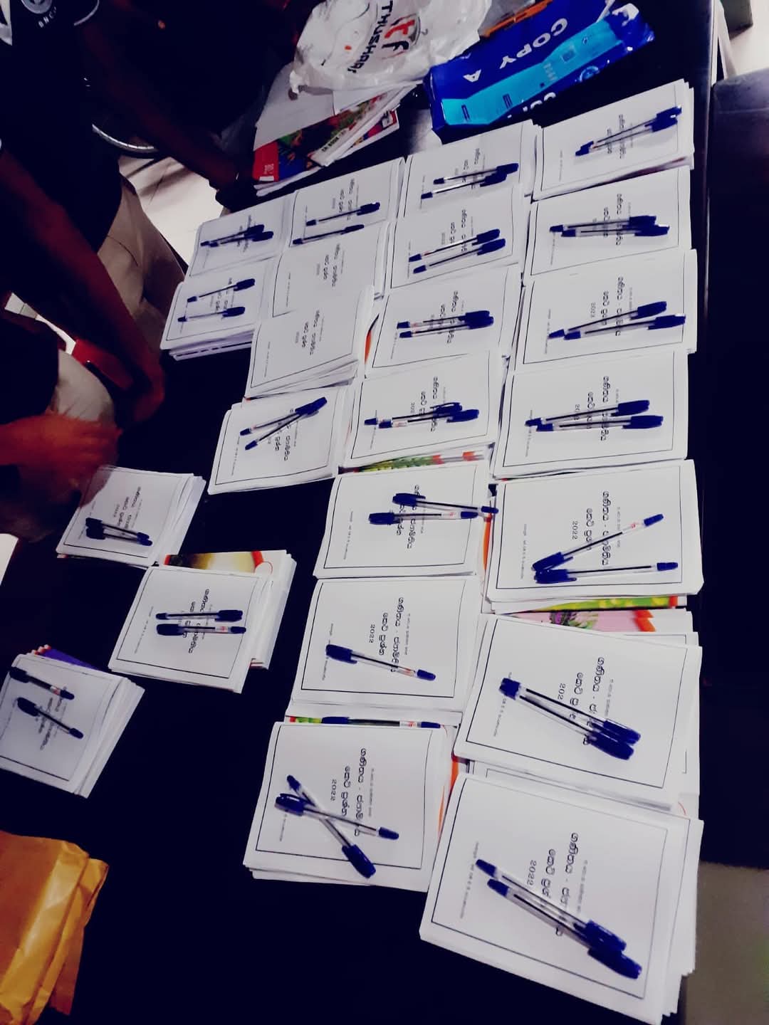 Free study materials donated to students